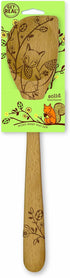 Talisman Designs Laser Etched Beechwood Serving Spoon, Woodland Squirrel Design