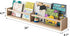 32in Set 3, Fixwal Nursery Bookshelves, Floating Bookshelves for Wall of Wood Wall Mounted Floating Shelves for Baby