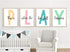Baccone Set 4 8x10 Inch Kids Playroom Wall Art Playroom Wall Decor Kids Play Canvas Wall Art Play Sign Pictures Toddler