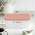 Set 2 2 Frozen ZICOTO of Reusable Ice Cream Tub Containers Quart Each - Perfect for Homemade Sorbet, Yogurt Or Gelato