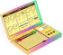 Shiny Digital Gram Scale 200g x 0.01 by WEIGHTMAN, Chrome Rainbow Mini Scale for Food