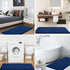 Smiry Memory Foam Bath Mat 24x16 - Extra Soft and Absorbent Non Slip Washable Carpet for Bathroom, Navy Blue