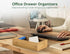 Kootek 8 Pcs Bamboo Drawer Organizer, Versatile Kitchen Storage Box with 4-Size Dividers for Cutlery and Utensils