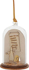 Department 56 Kloche The Spirit of Christmas - Dear Santa Dome Glass Hanging Ornament, 2.5 Inch, Multicolor