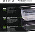 BINO Produce Saver - 6.8 Cup/1.6L Fridge Storage Containers for Fruits and Vegetables, BPA-Free with Adjustable Air Vent