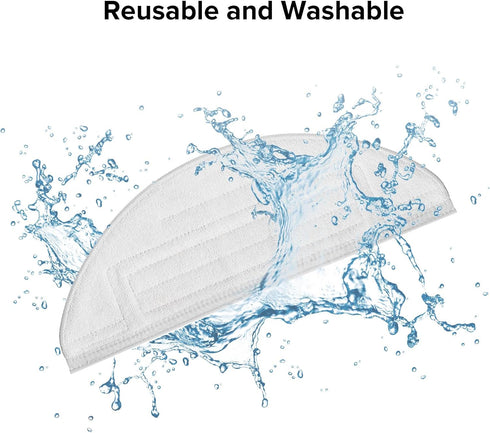 Mop Cloth for Roborock S8+, S8, S7, S7+, S7 MaxV, S7 MaxV Plus, S7 MaxV Ultra Robot Vacuum (2 Pcs)