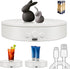 Rotating Display Stand with USB Power Cable, Mute Rotating Turntable 5.9" 11lb