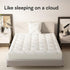 Viscose Made from Bamboo Twin XL Mattress Topper, Thick Cooling Breathable Pillow Top for Back Pain Relief