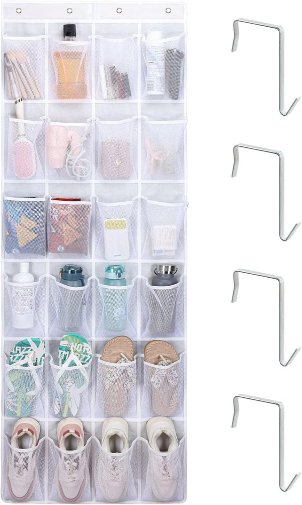 F-color Large Hanging Organizer - Over the Door Shoe Organizer, Cruise Essentials