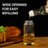 Deziggur Oil Sprayer for Cooking, Olive Oil Sprayer Mister, Olive Oil Spray Bottle for Cooking, Salads, BBQs and More