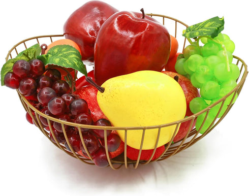 15 Fake Fruit,Artificial Fruits for Decoration Lifelike Realistic Faux Fruit Decorative Fruit Decor Plastic Fruits