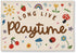 ShowDraven Playroom Wall Decor, Kids Toddler Boy Girls Playroom Decor Hanging Linen Banner,Play