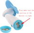 Ogrmar Mini Handheld Fan, Personal Fan with Soft Foam Blades, 2PC Blue