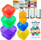 21 Day Portion Control Container Kit for Weight Loss, 21 Day Tally Chart with e-Book, 7 Labeled Pcs
