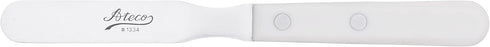 Ateco 4-Inch Straight Stainless Steel Blade Icing Spatula, Plastic Handle, Dishwasher Safe, Small