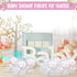 25 Sets Wesiti Baby Shower Favor for Guests Butterfly Keychain with Nail Clipper and Bottle Opener Thank You Tag Card