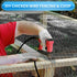 DOLEMODUO 24'' 50' 1 inch 19 x Black Chicken Wire Fencing, Chicken Wire and Gauge Poultry Netting, Garden Mesh Fence