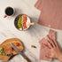 Wild & Stone Organic Cotton Dish Cloth, Eco-Friendly Biodegradable Kitchen Cloth, Compostable Cleaning Cloth, Rose