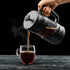 OVENTE 34 Ounce French Press Coffee Maker, Heat Resistant Borosilicate Glass, Black FPW34B