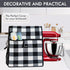 BAGSPRITE Stand Mixer Cover for KitchenAid - Fits 4.5-8 Quart Tilt Head & Bowl Lift Models with Extra Pockets