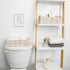 Countertop Set 2, Mkono Macrame Storage Baskets Boho Decor Box Handmade Woven Decorative Toilet Tank Shelf Cabinet