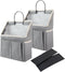 LYroo 2 Pack Wall Hanging Bag Organizer, Basket with Pockets for Bathroom, Bedroom, Kitchen Essentials