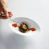 Mercer Culinary 6-1/2 Inch Precision Plus Chef Plating Tong, Offset, 18-8 Stainless Steel