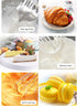 Portable Electric Hand Mixer, USB Rechargeable Cordless Handheld Mixer for Baking Cake, Egg, Cream (Light Cyan)