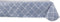 DII Indoor/Outdoor Vinyl Tabletop Collection Grid Pattern, Flannel Backed Tablecloth, Rectangle, 60x102,