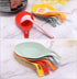 uxcell Silicone Spoon Rest - 7.68" x 3.74" Heat Resistant Kitchen Utensil Holder, Spatula Ladle Rest for Counter Stove