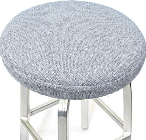 Levoberg Round bar Stool Covers Linen Sponge bar Stool Cushions Round Chair seat