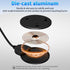 Brbecon 500Watt Submergible Chicken Waterer Heater, Thermostatic Control Heated Chicken Waterer Deicer, Aluminum
