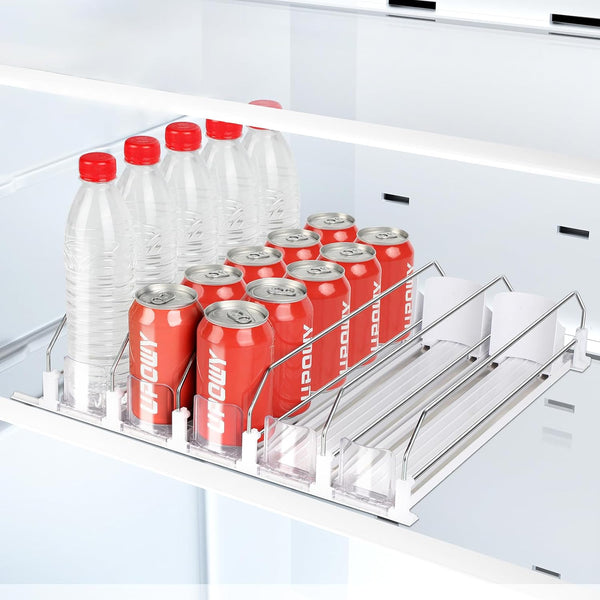 Drink Organizer for Fridge,Soda Can Organizer,Drink Dispenser for Fridge,Refrigerator Organizers and Storage