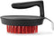 Outset 76621 Himalayan Salt Block - Pizza Stone and Cast Iron Pan with Nylon Cleaning Brush and Stainless Steel Scraper