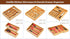 Umilife Bamboo Kitchen Drawer Organizer, 7 Inch Utensils Tray Holder for Small Drawer, Wood Caddy for Flatware Cutlery