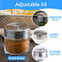 6-Pack 3oz Glass Spice Seasonings Shaker With Adjustable Lid