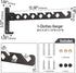 Wall Mounted Clothes Drying Rack, Foldable Laundry Hanger Hook for Bathroom, Indoor Clothes Rack