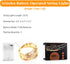 1 Pack (5m/16ft Ariceleo Led Fairy Lights Battery Operated, Mini Battery Powered Copper Wire Starry Fairy Lights