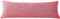 Reafort Ultra Soft Sherpa Body Pillow Cover/Case - 21"x54" with Zipper Closure, Pink