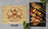 Dad Wooden Cutting Board - Father's Day Gifts for BBQ Masters - Unique Gifts for Men (Beech Wood Mini 9” X 6”)