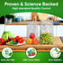 30-Pack Reusable Produce Bags for Refrigerator, Keeps Fruits, Vegetables & Herbs Fresh Longer