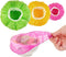 Plastic Bowl Covers, 60 PCS Elastic Reusable Fresh Keeping Bags, 3 Size Food Covers