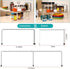 Expandable Cabinet Shelf Rack, Stainless Steel Adjustable Kitchen Countertop Shelves Risers, Kitchen Shelf Rack For Pantry, Garage, Desktop, Refrigerator, Bathroom Organization And Storage by Homneat