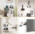 Wisfame 5 Inch Set 2, Small Floating Shelves for Wall, Metal Wall Shelves - Adhesive Installation, Display Ledges