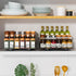 RCHYFEED Pull Out Spice Rack Organizer for Cabinet, Heavy Duty Slide Out Seasoning Organizer Fits Kitchen and Pantry