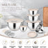 E-far 25PCS Mixing Bowls with Lid Set, Stainless Steel Nesting Prep Bowls with Grater Attachments for Cooking, Food