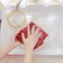 Homaxy 100% Cotton Waffle Weave Kitchen Dish Cloths, Ultra Soft Absorbent Quick Drying (12 x 12 Inches, 6-Pack, Brick