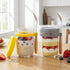 4-Pack 16 oz CycleMore Overnight Oats Containers with Airtight Lids, Colorful Lids & Spoons, Wide Mouth Mason Jars