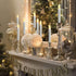 LONGSUOCHUANG 12pcs Warm White Taper Candles Battery Operated with Remote Control, Short Led Candle Lights