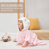 3D 28" 55" PINNKKU Unicorn Hooded Towel, Ultrasoft & Absorbent Bath Towel for Babies, Infant, Toddler and Kids, Beach